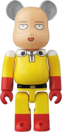 One Punch Man - Saitama - Be@rbrick - Be@rbrick Series 32 - Hero (Medicom Toy)
