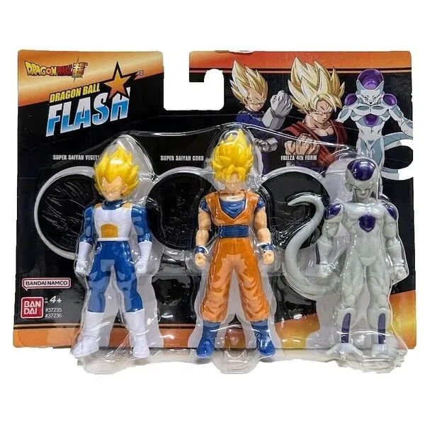Dragon Ball - Dragon Ball Z - Frieza - Final Form - Son Goku SSJ - Vegeta SSJ - Dragon Ball Flash (Bandai)