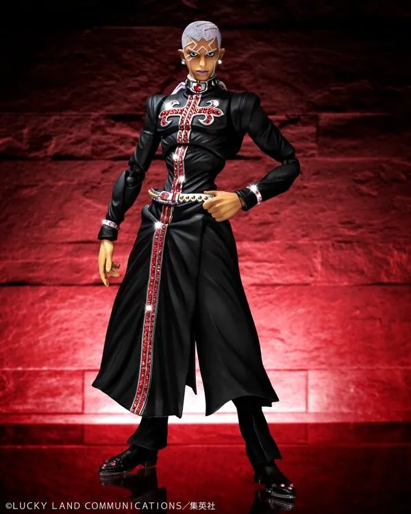 Jojo no Kimyou na Bouken - Stone Ocean - Enrico Pucci - Super Action Statue - Swarovski Limited Edition (Medicos Entertainment)
