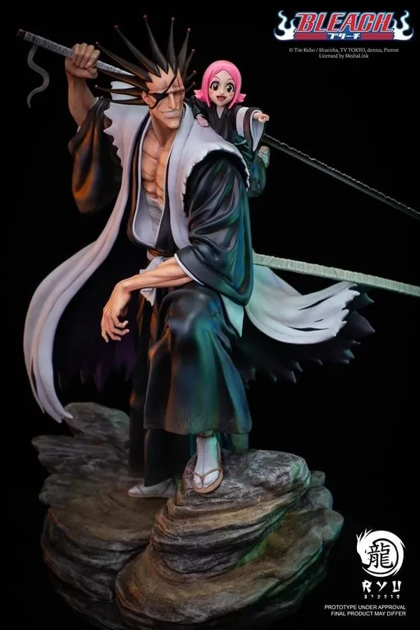 Bleach - Kusajishi Yachiru - Zaraki Kenpachi - 1/6 (Ryu Studio)
