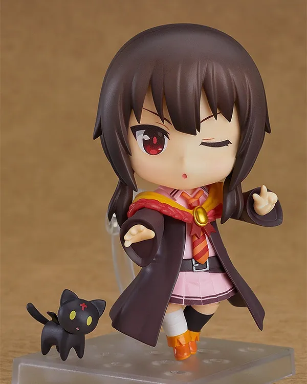 Kono Subarashii Sekai ni Shukufuku o! 2 - Chomusuke - Megumin - Nendoroid (#851) - School Uniform Ver. (Good Smile Company)