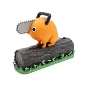 Chainsaw Man - Pochita - Culturefly Chainsaw man Pochita Vinyl Figure 6 Inch Collectible (CultureFly)