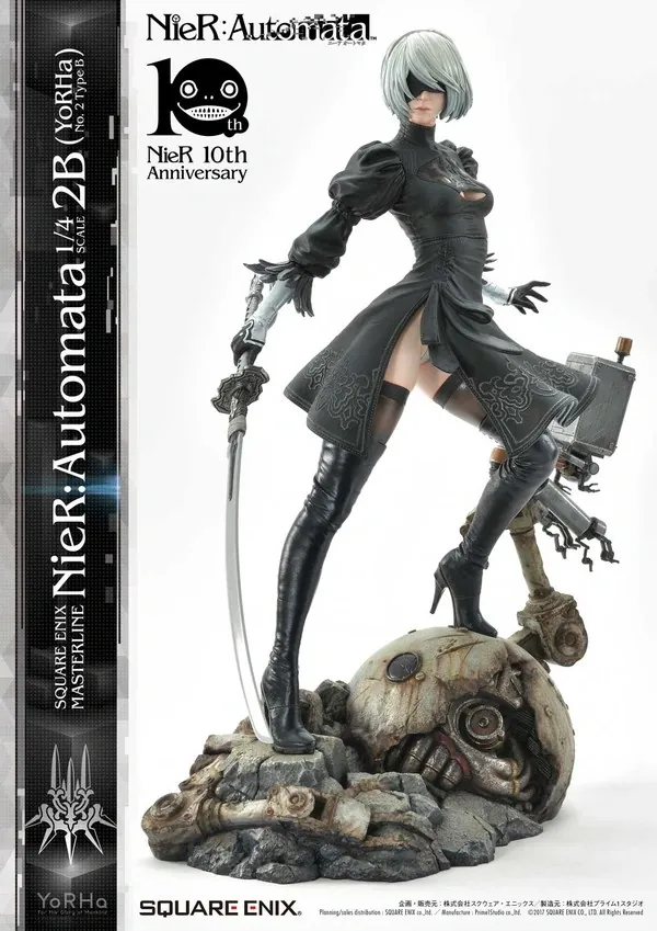 NieR: Automata - Pod 042 - YoRHa No. 2 Type B - Square Enix Masterline (SEM-02) - 1/4 (Prime 1 Studio, Square Enix)