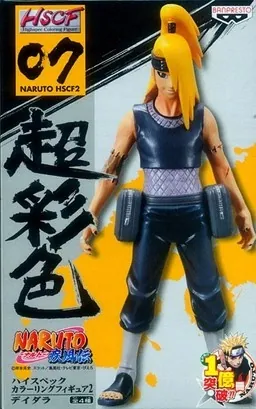Naruto Shippuuden - Deidara - High Spec Coloring Figure - Vol. 2 (Banpresto)