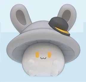Honkai: Star Rail - Grayie Shroom - Honkai: Star Rail Sparkly Rabbit and Fire Shroom Series - Honkai: Star Rail Sparkly Rabbit and Fire Shroom Series Mini Figure - A Type (HeyDolls, miHoYo)