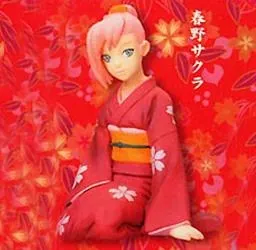 Naruto - Haruno Sakura - Naruto Premium Heroines Part 2 - Red Yukata ver. (MegaHouse)